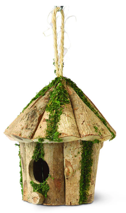 Bird House - Round Log Hut
