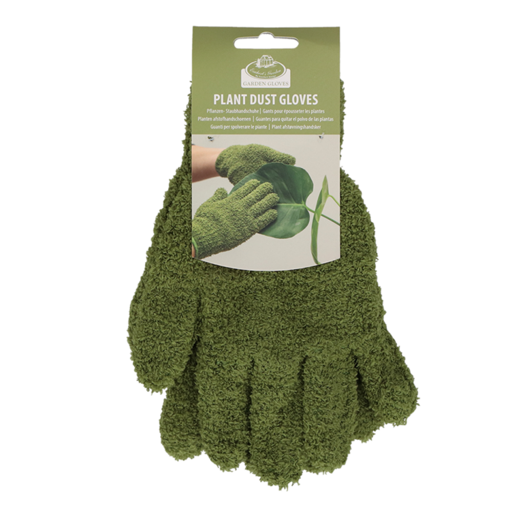 Plant Dust Gloves - Green