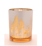Candle Holder - Champagne Forest Design - Small