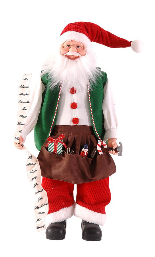 Santa Claus - List - Standing
