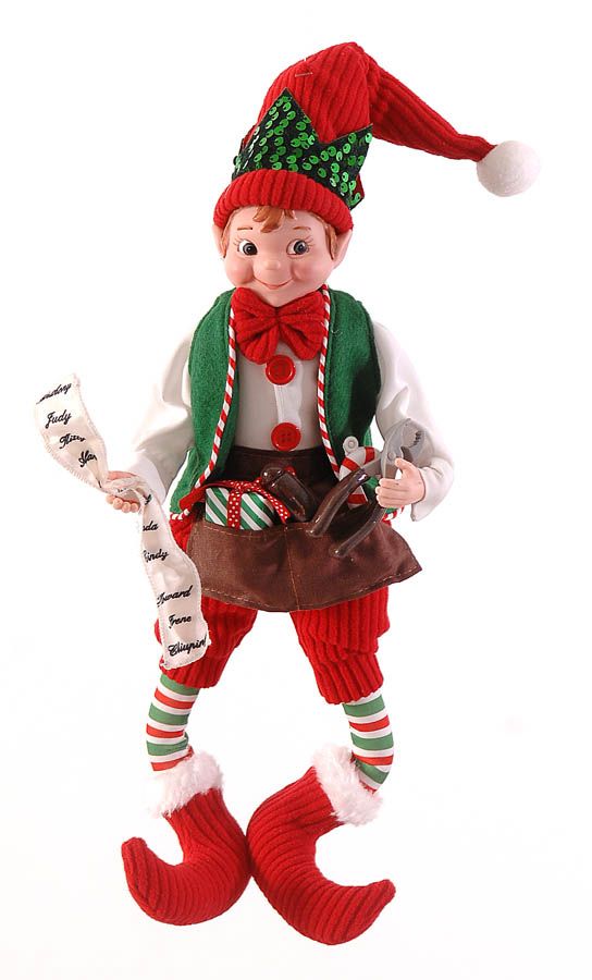 Santa's Helper - List - Posable