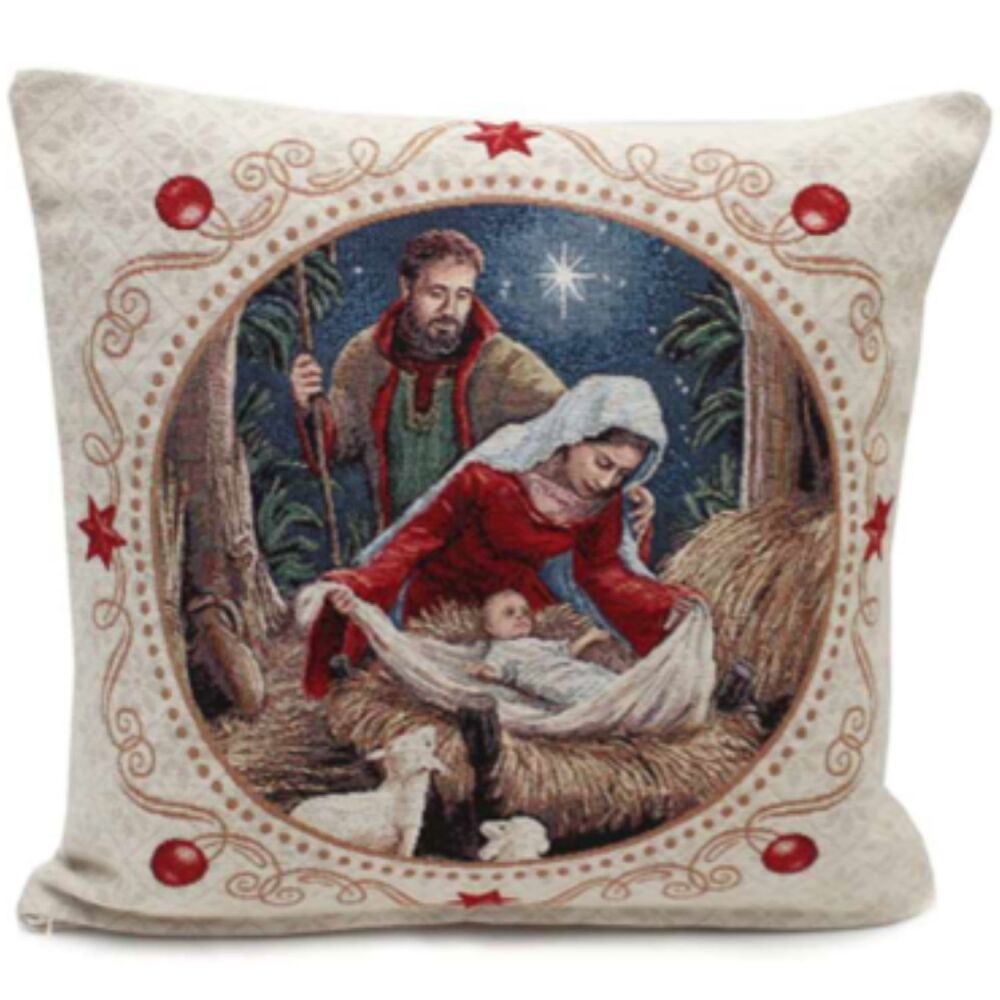 Christmas Cushion - Nativity