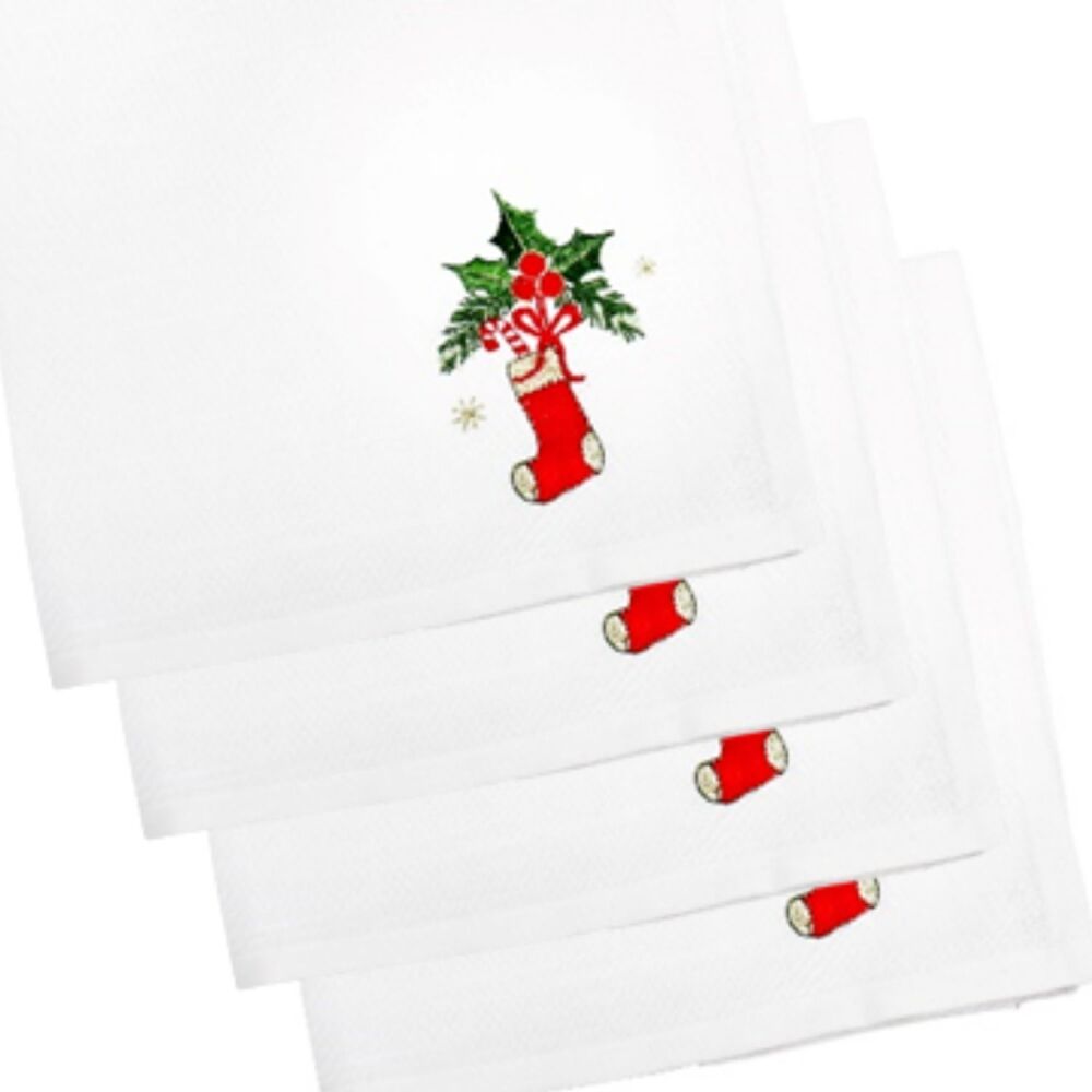 Christmas Napkins - Kissing Bough - Box of 4