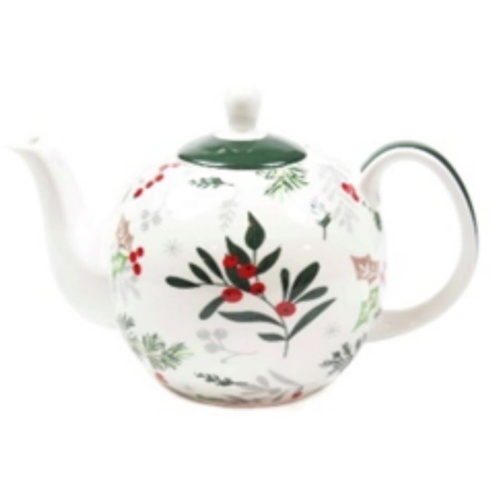 Teapot - Winter Hedgerow