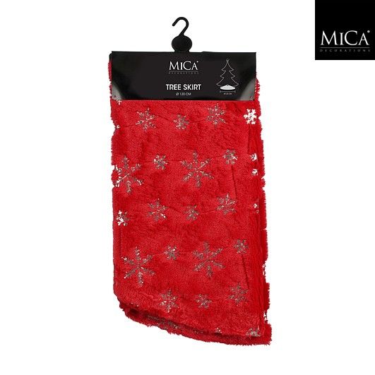 Treeskirt Snowflake - Red