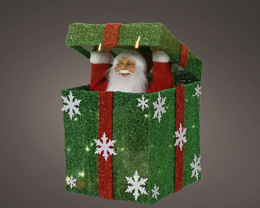 Christmas Present - Santa Popping out