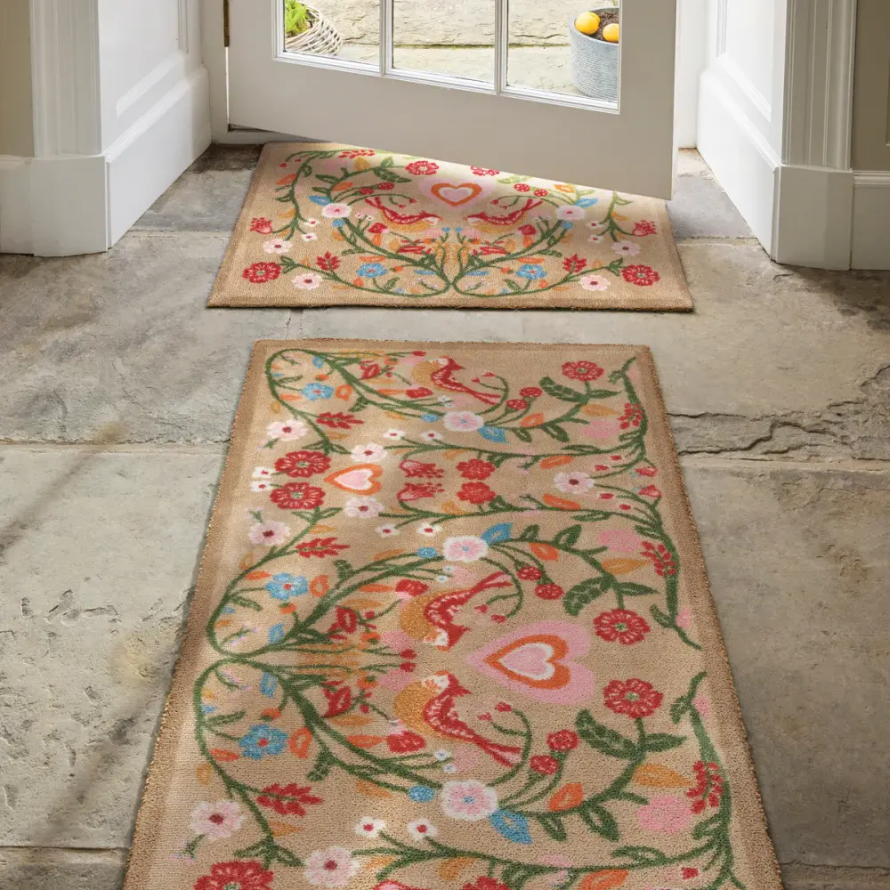 Hug Rug Garden Lovebirds Runner 65x150