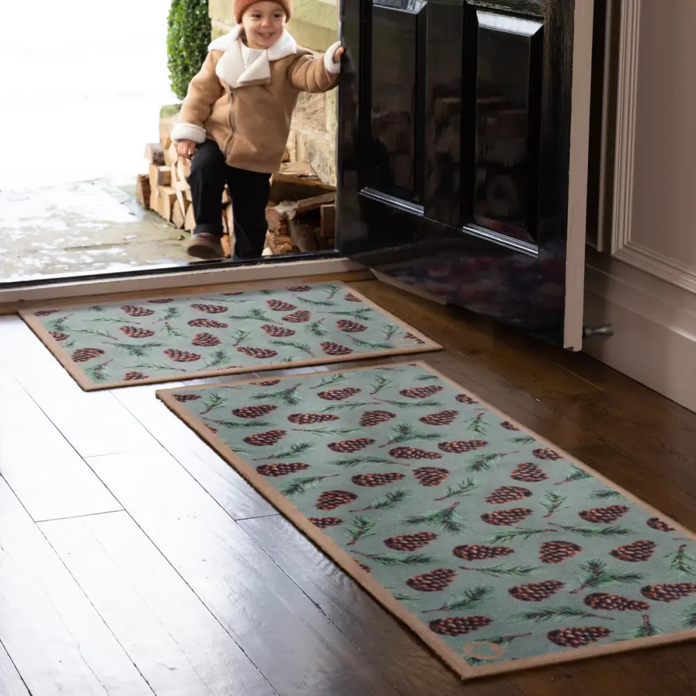 Hug Rug Pinecones Runner 65x150