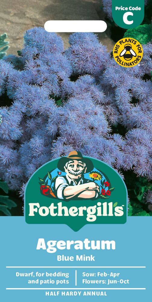 Ageratum - Blue Mink