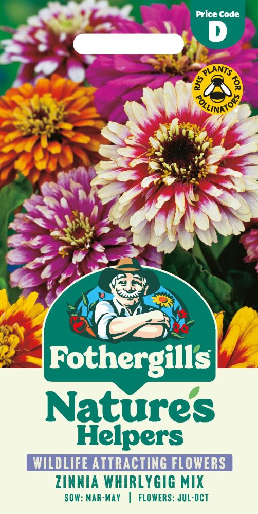 Zinnia Whirlygig Mixed