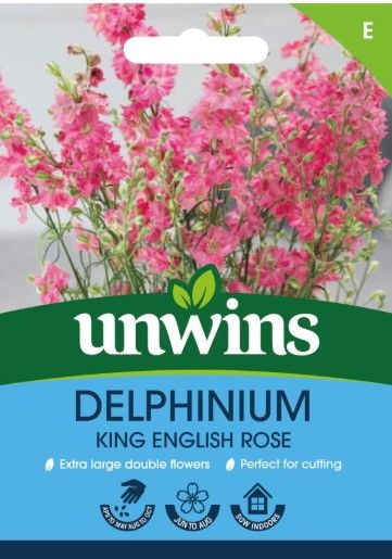 Delphinium King Scarlet