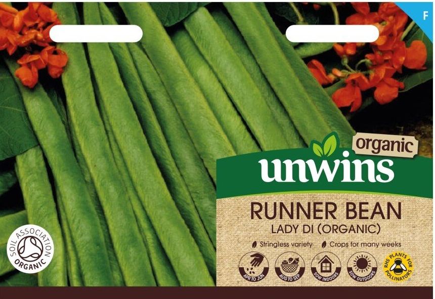 Runner Bean Lady Di (Organic)