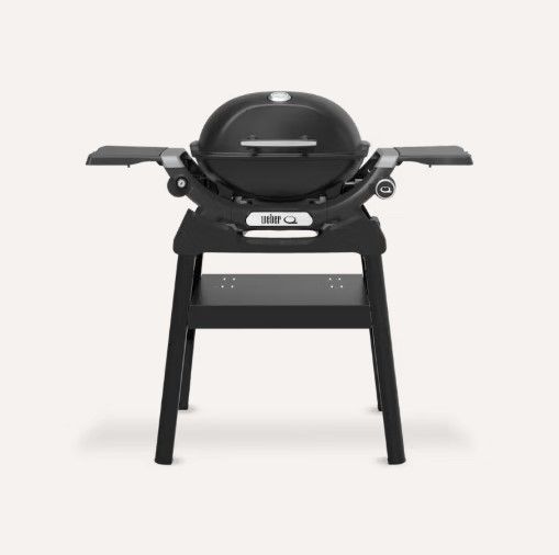 Weber Q1200N Compact with Stand - Gas - Black
