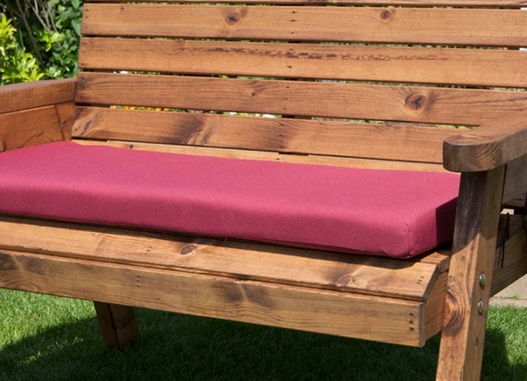 Charles Taylor 2 seat bench Cushion - Burgundy