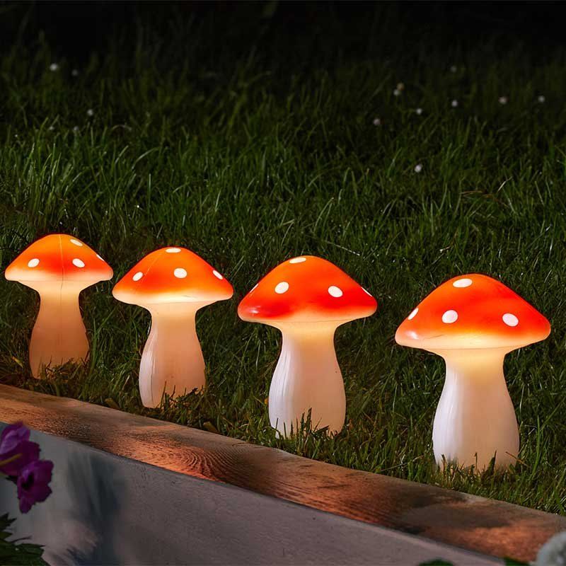 Fairy Mushroom - Wired Set of 4
