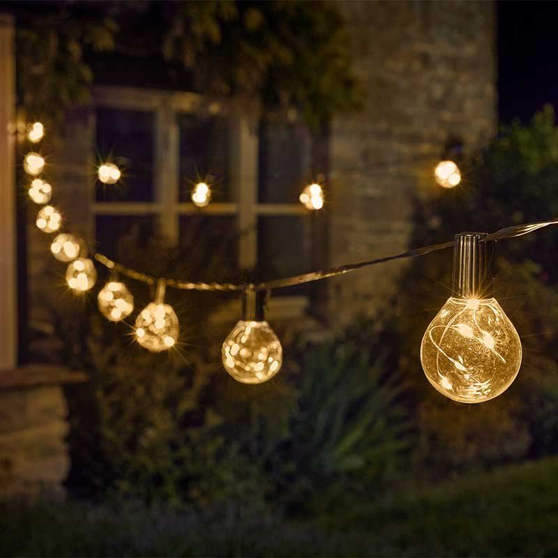 Firefly Festoon String Lights - Warm White - Set of 10