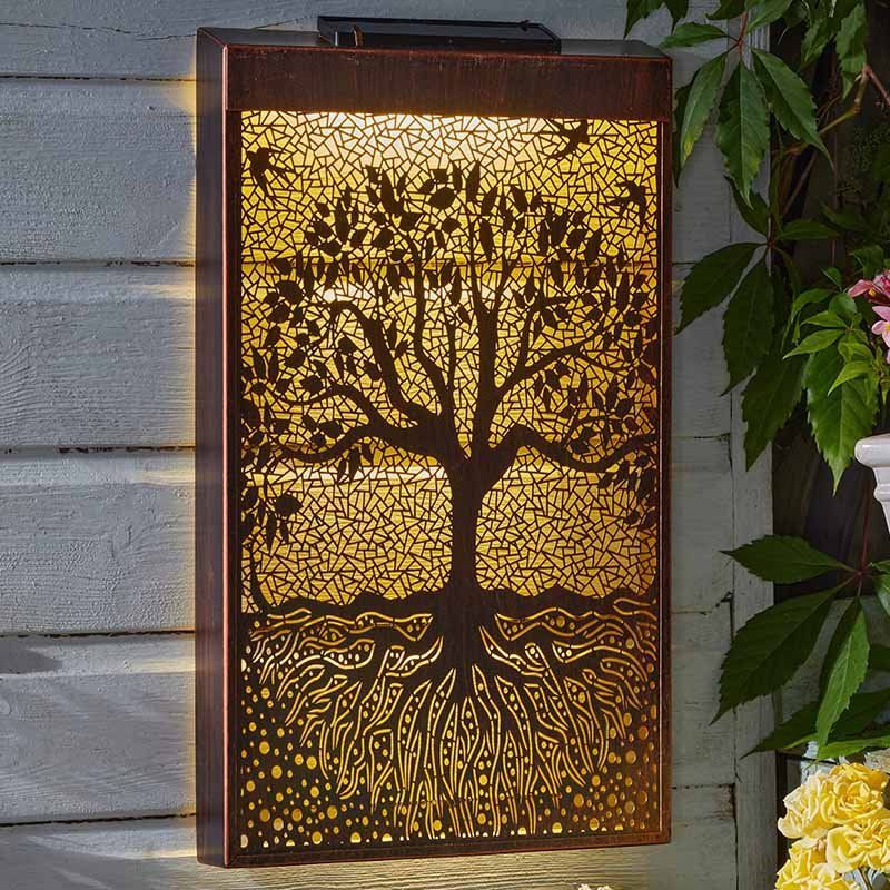 Solar Wall Decor - Illumina D&eacute;corPanel - Tree of Life