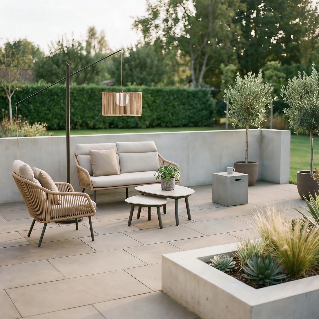 Matera Latte - 1.8m - Floor Lamp