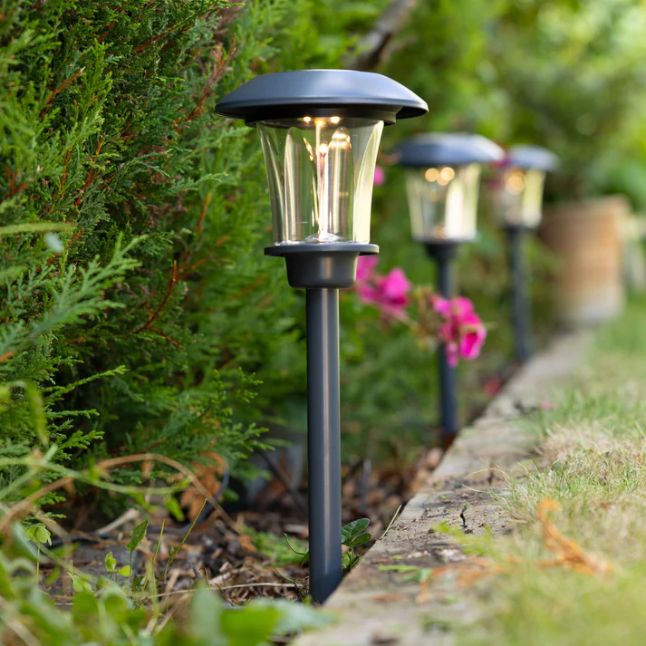 Sage - Set of 3 Tawny Stake Light- Slate  - Electric