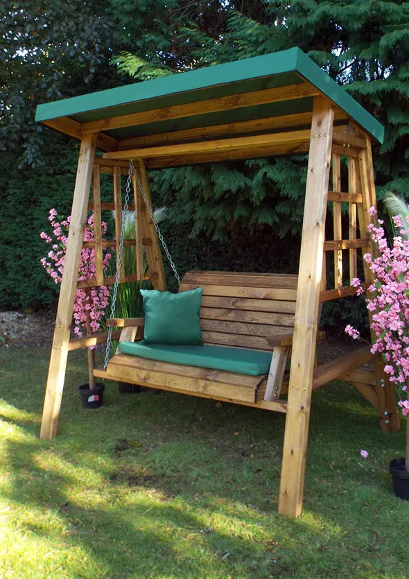 Charles Taylor Richmond 2 Seat Swing - Green