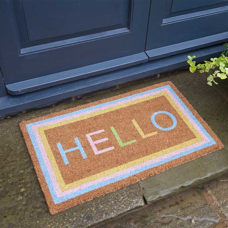 Decoir Mat - Colour Hello - 45 x 75cm