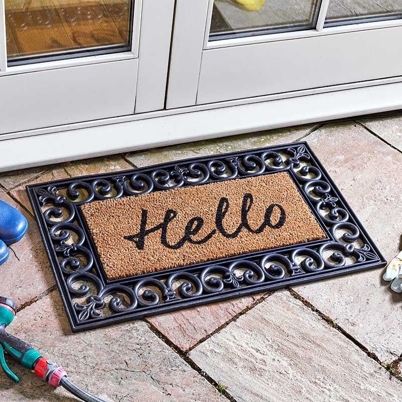 Decoir Mat Insert - Hello - 23 x 53 cm