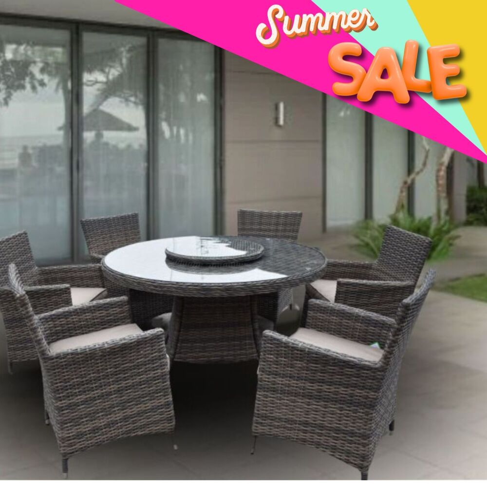 Madrid 6 Seat Dining Set
