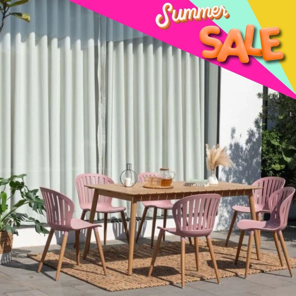 Lifestyle Garden Nassau 6 Seat Dinnig Set