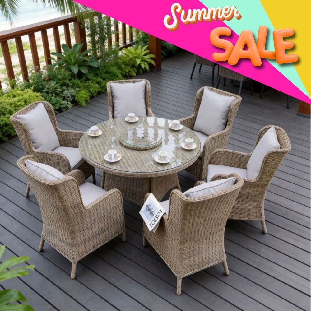 Veridian Collection - 6 Seat Round