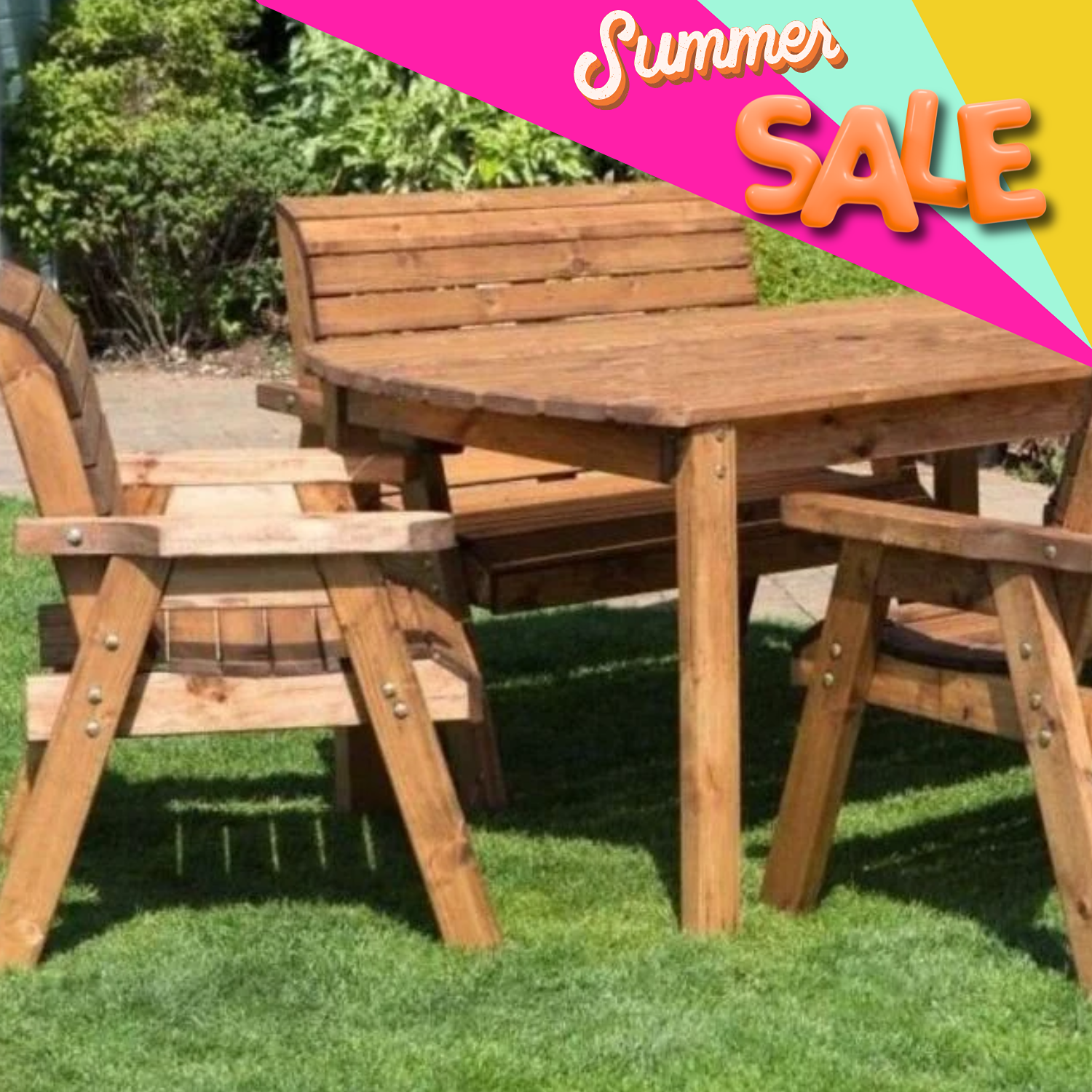 Charles Taylor Wooden garden furniture