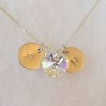 Personalised Stamped Initial Necklace