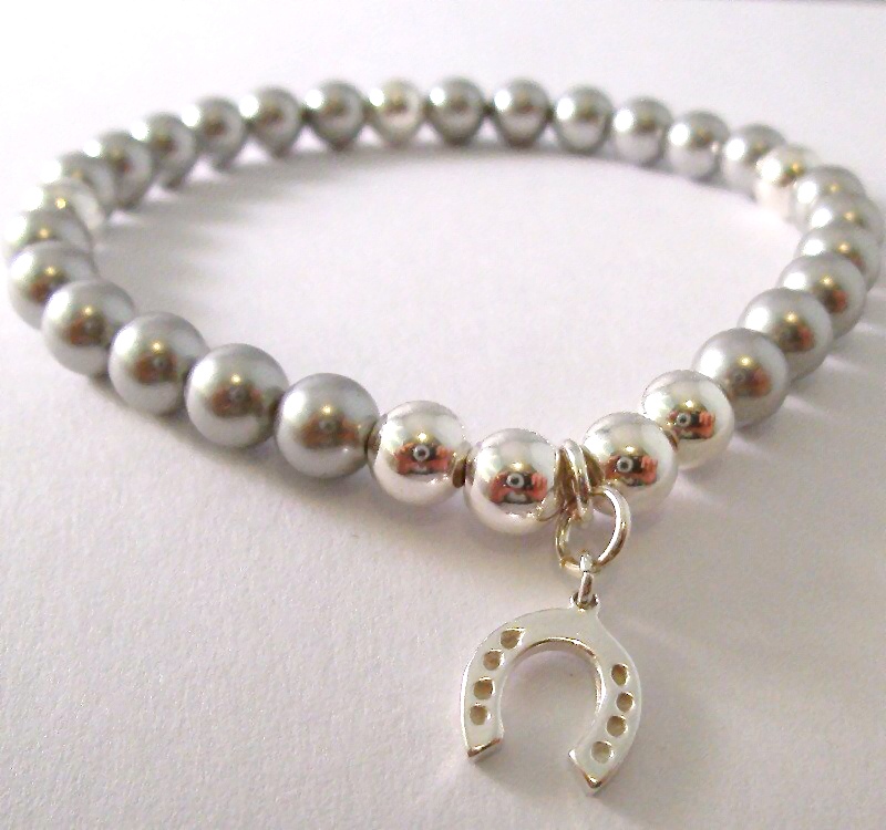 Swarovski Silver Horseshoe Bracelet Swarovski Silver Horseshoe Bracelet