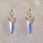 Swarovski Crystal Spike Earrings