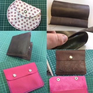 QPAC purse and wallet workshop Purse and wallet making tuition