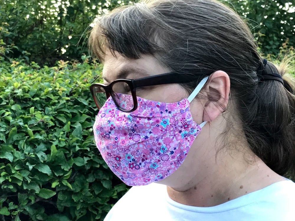 PATTERN ONLY Fabric Face Mask