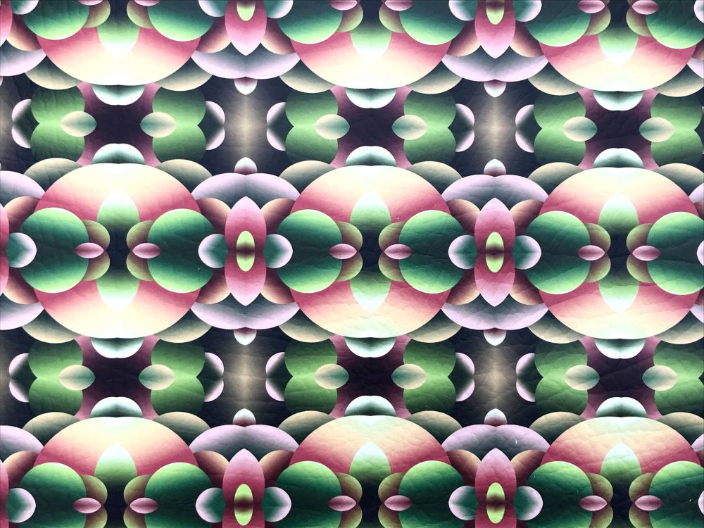 Digitally printed leather 1