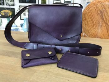 Make a Small Leather Bag Tuesday 26th & Wednesday 27th October 2021
