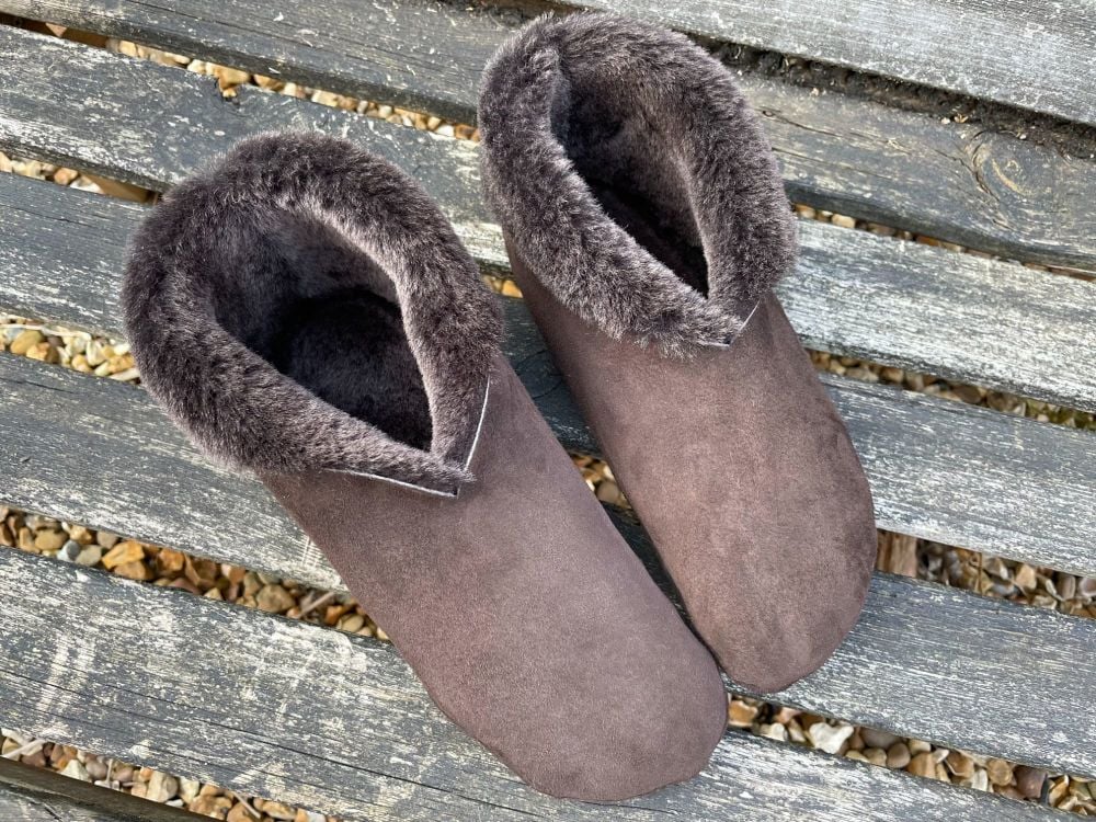 Make your own moccasin slippers