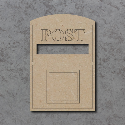 Post Box A Craft Shapes