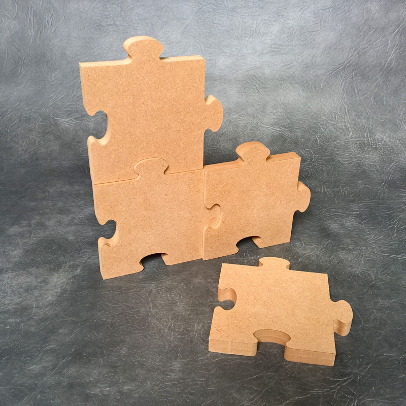 18mm Free Standing Mdf Uncle Engraved Jigsaw Gift F104 