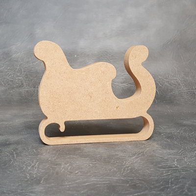 Free standing Sleigh Craft Shapes 18mm Thick