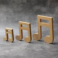 Music Notes (Double) Craft Shapes 18mm Thick