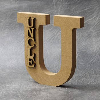 Free standing U - Uncle 18mm Thick