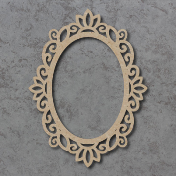 Swirly Frame Surrounds - Oval