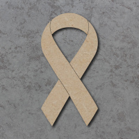 Cancer Ribbon Detailed Craft Shapes