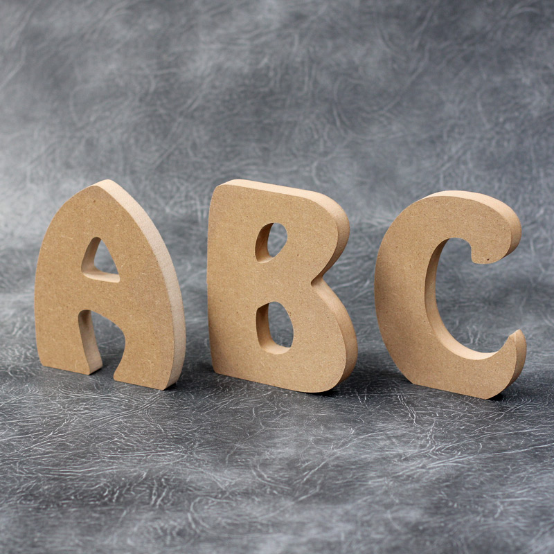 Freestanding Letters (Chunky font) 18mm Thick