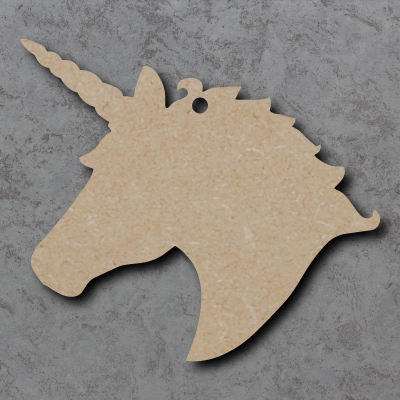 Unicorn  Head Craft Shapes