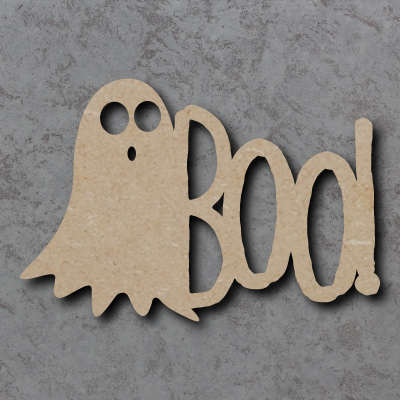 Boo with Ghost Sign