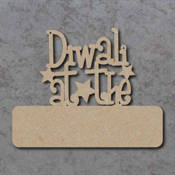 Diwali At The (Blank) Craft Signs