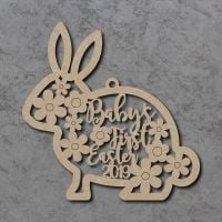 Personalised Baby's First Easter Bunny